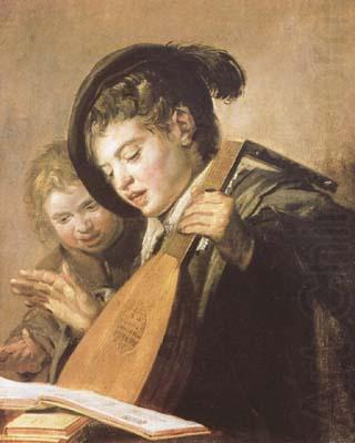 Two Singing Boys (mk08), Frans Hals